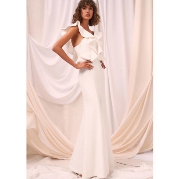 C/MEO Pink and Ivory Dress - Picture 2 of 7